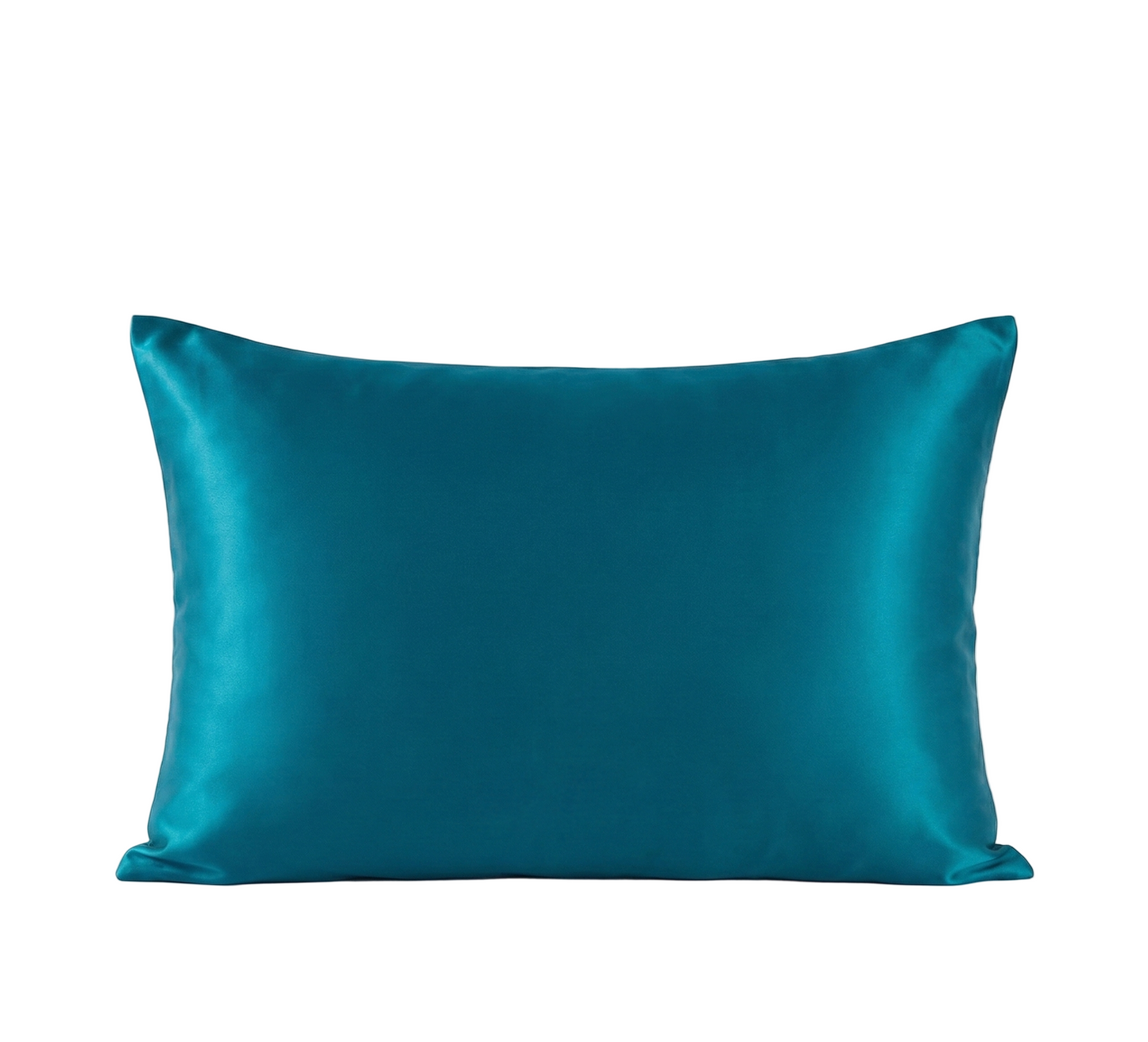 Tief-See Saphir Seidenkissenbezug