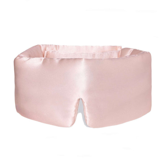 Champagné pink Seiden Augenmaske